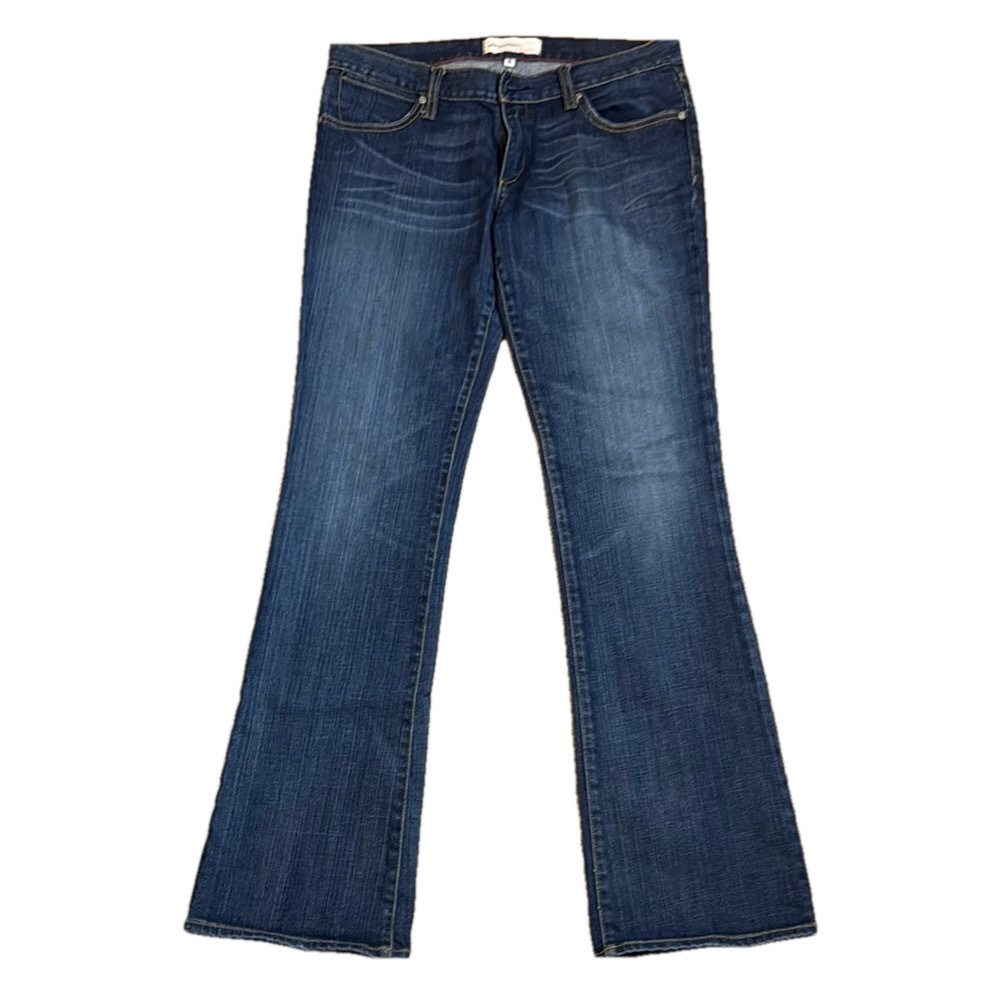 Paper Denim & Cloth Size 10/30 Blue Flare Wide Leg Jeans